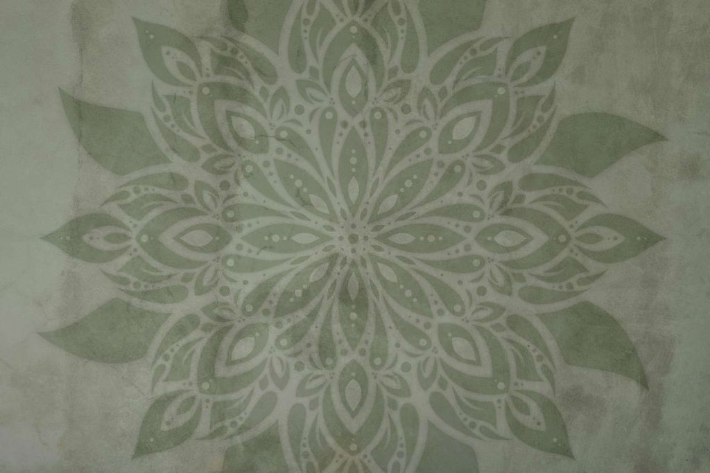 Mandala Vintage Verde