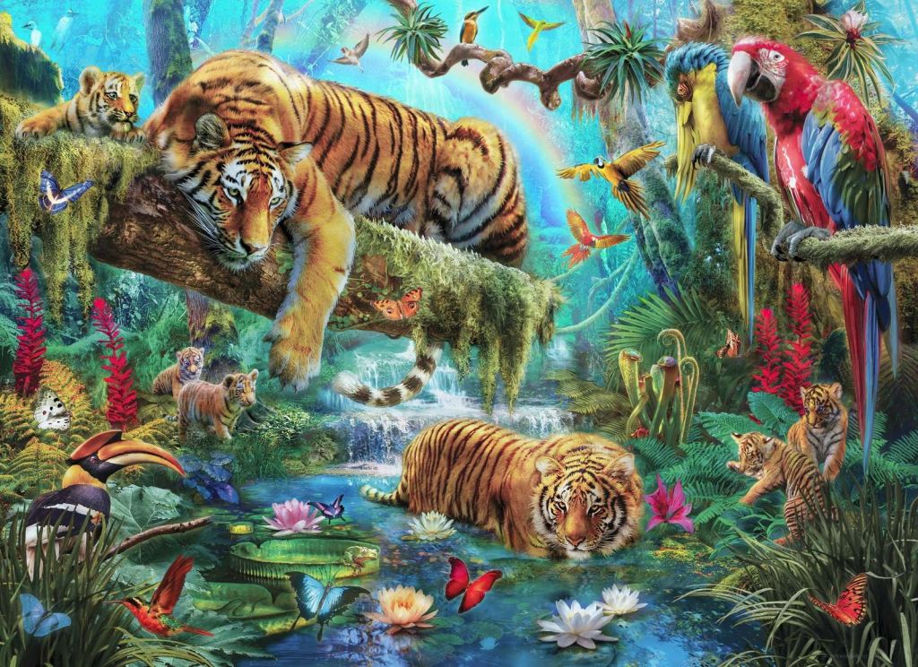 Tigers Idyll