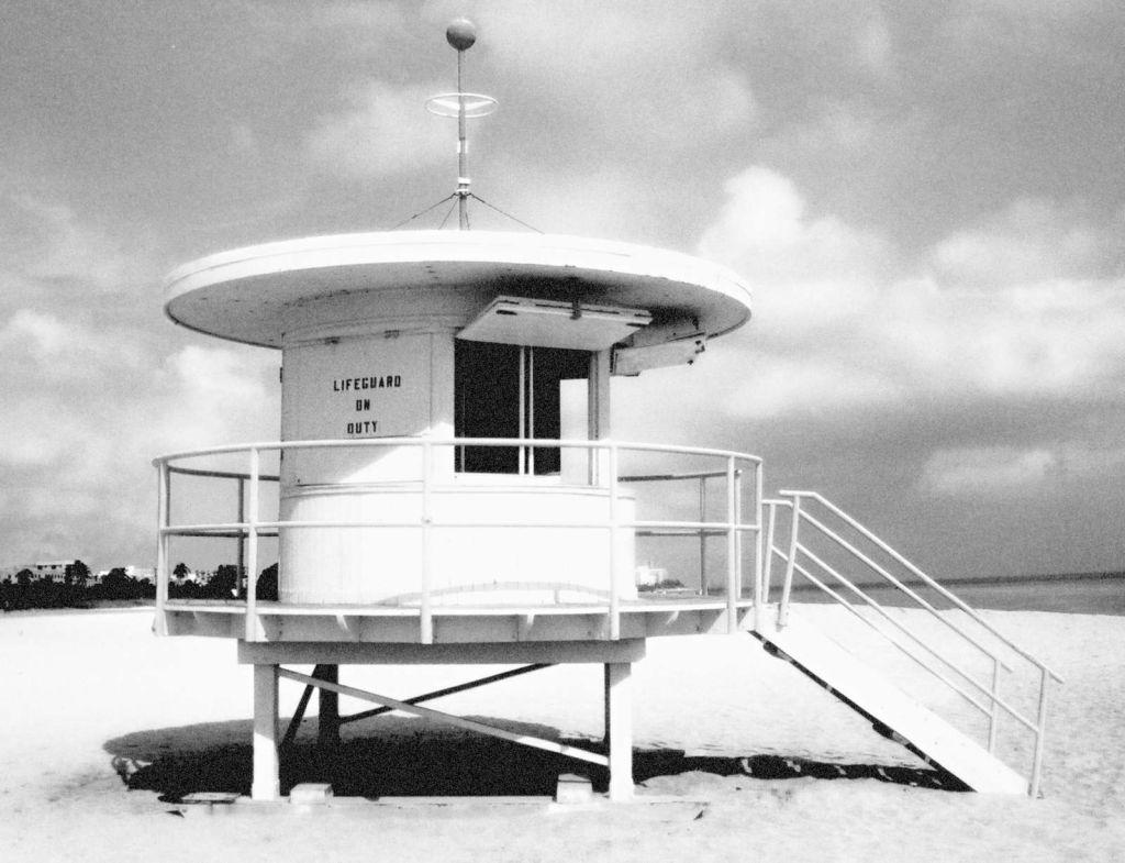 Life Guard Black & White